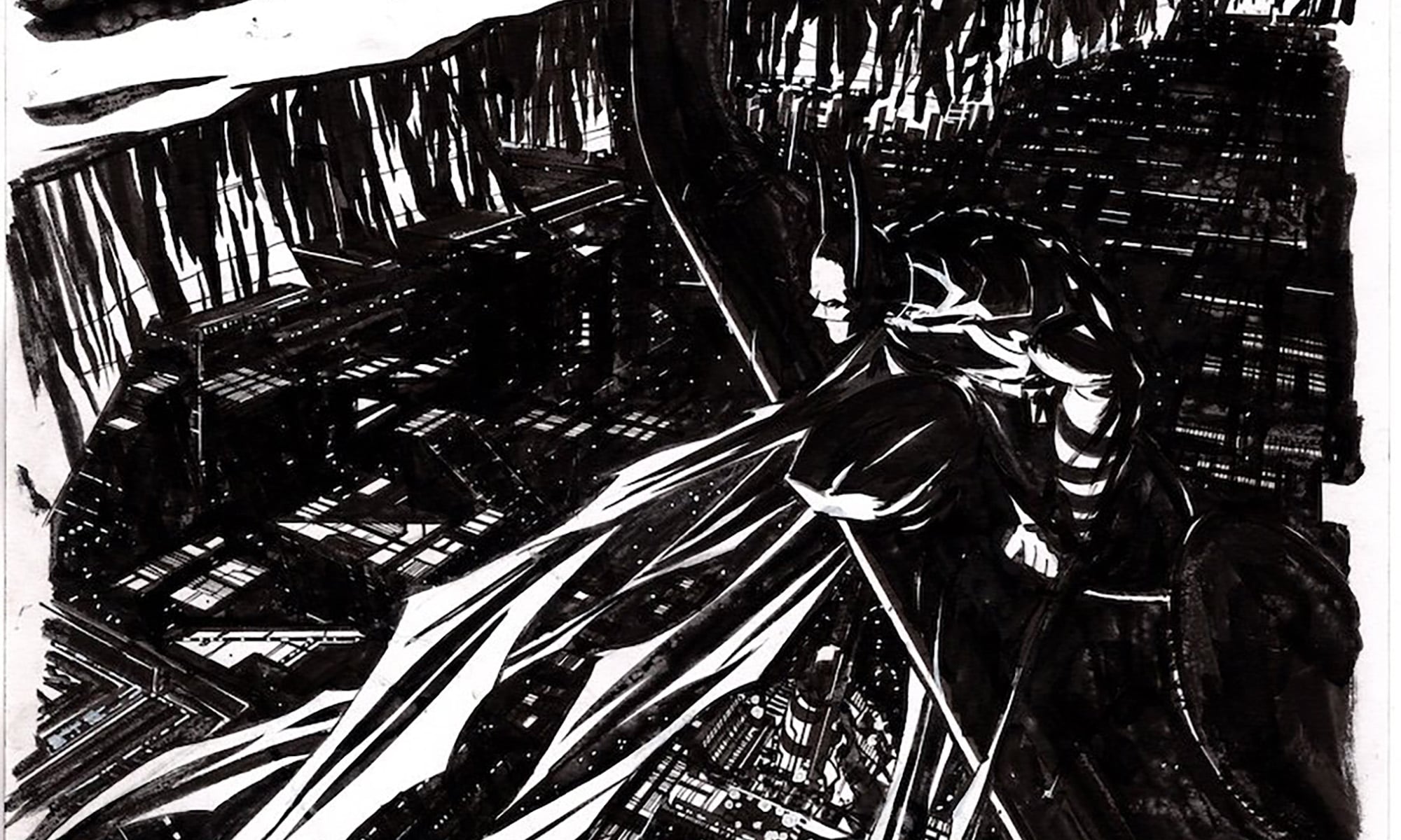 Absolute Batman process art