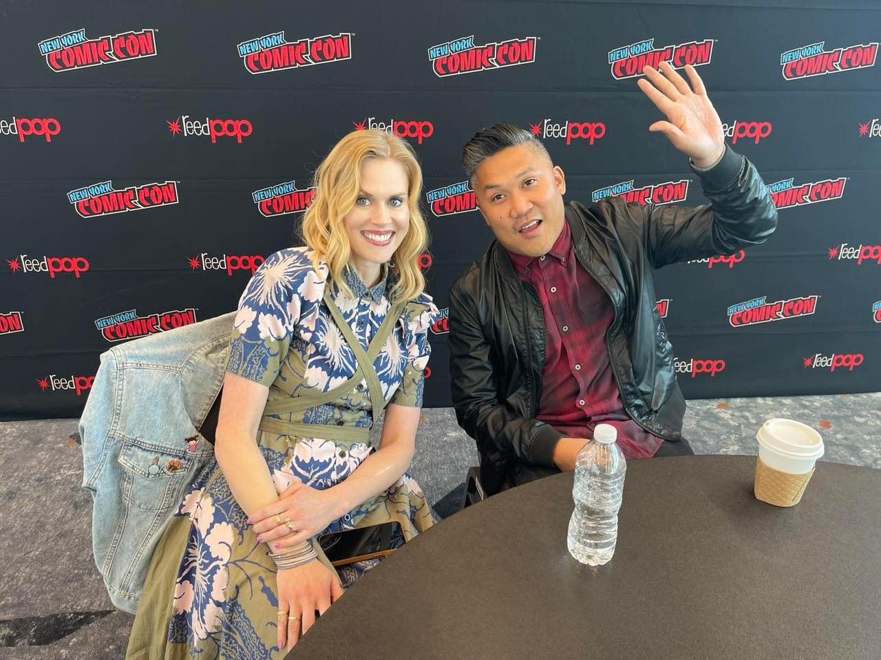 Dante Basco and Janet Varney