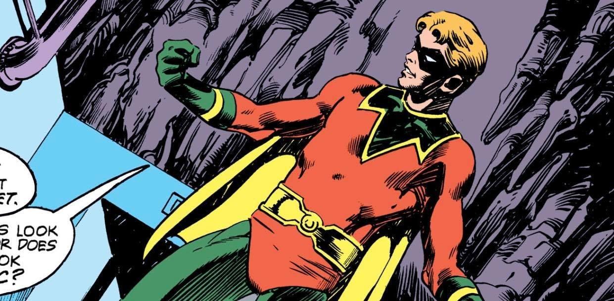 Jason Todd suits up (art by Don Newton)