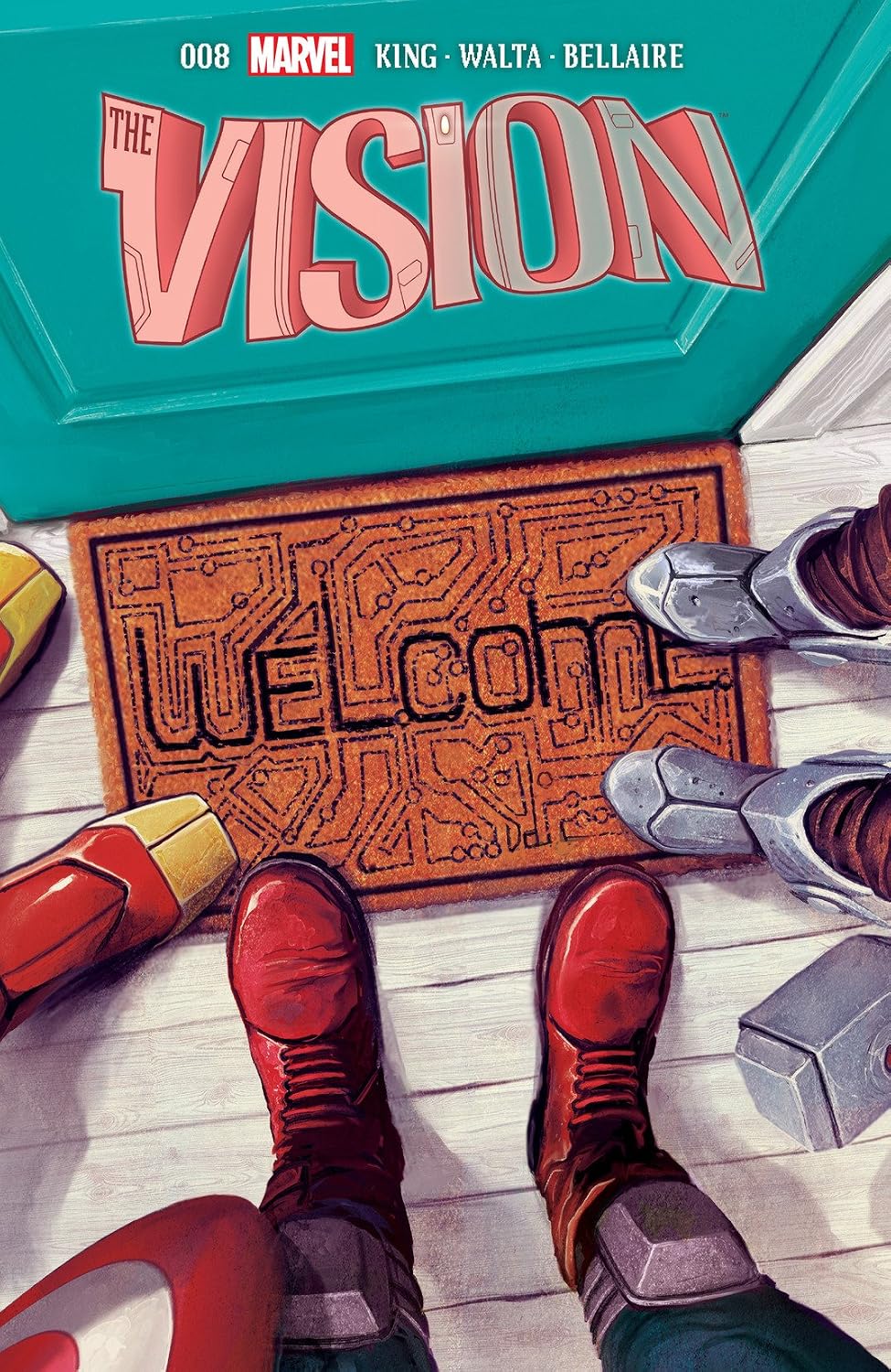 The Vision #8 cover