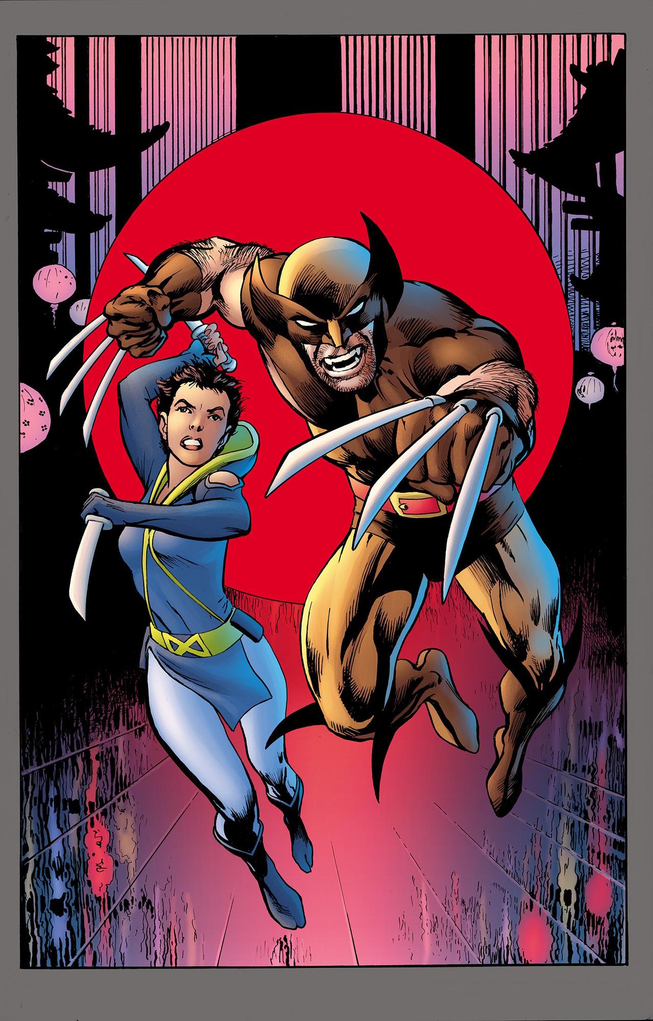Wolverine & Kitty Pryde cover