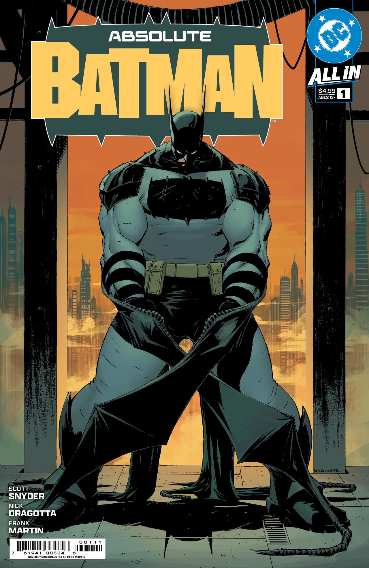 Absolute Batman #1 cover