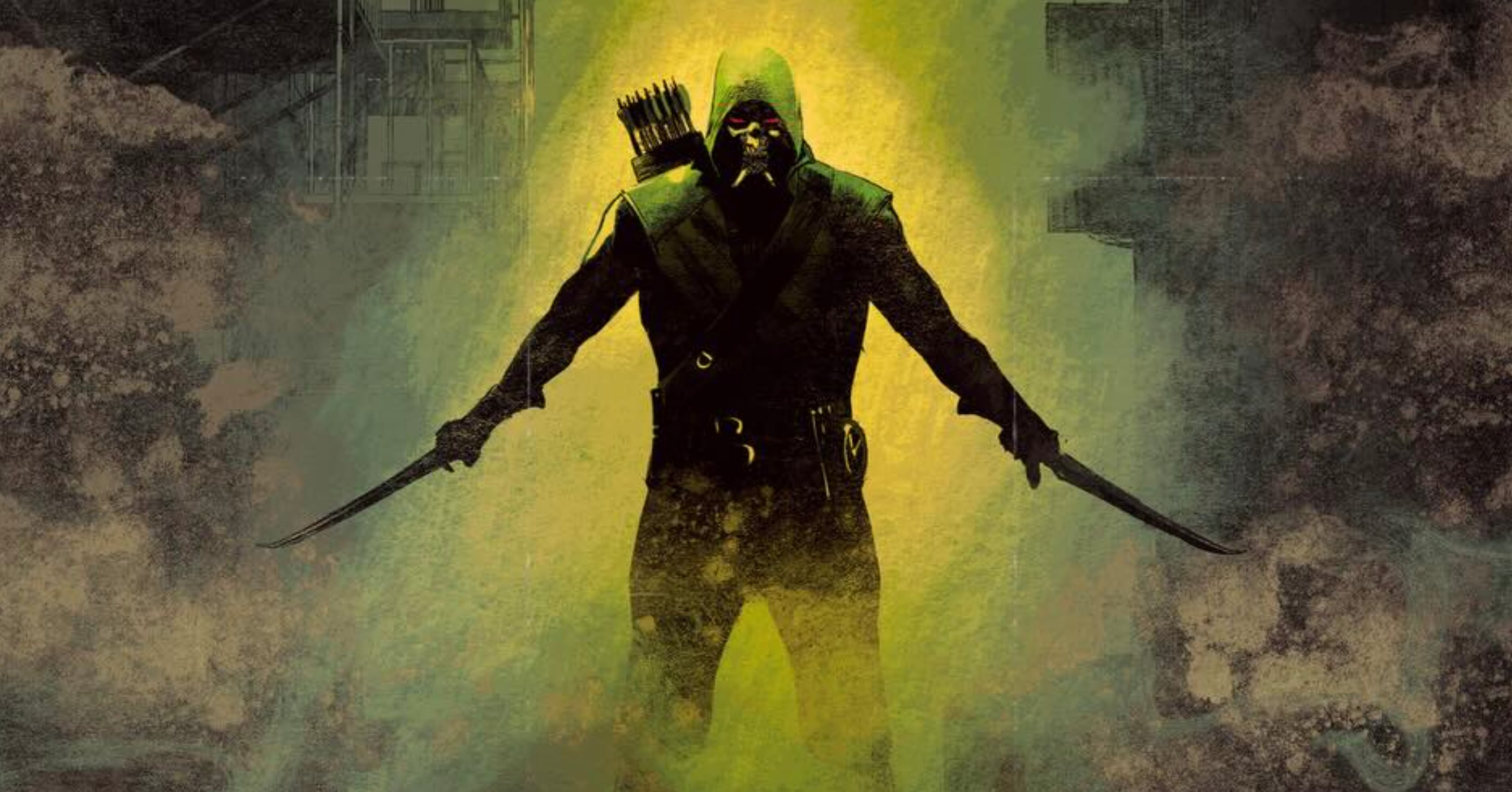 Promotional art for Absolute Green Arrow by Rafael Albuquerque