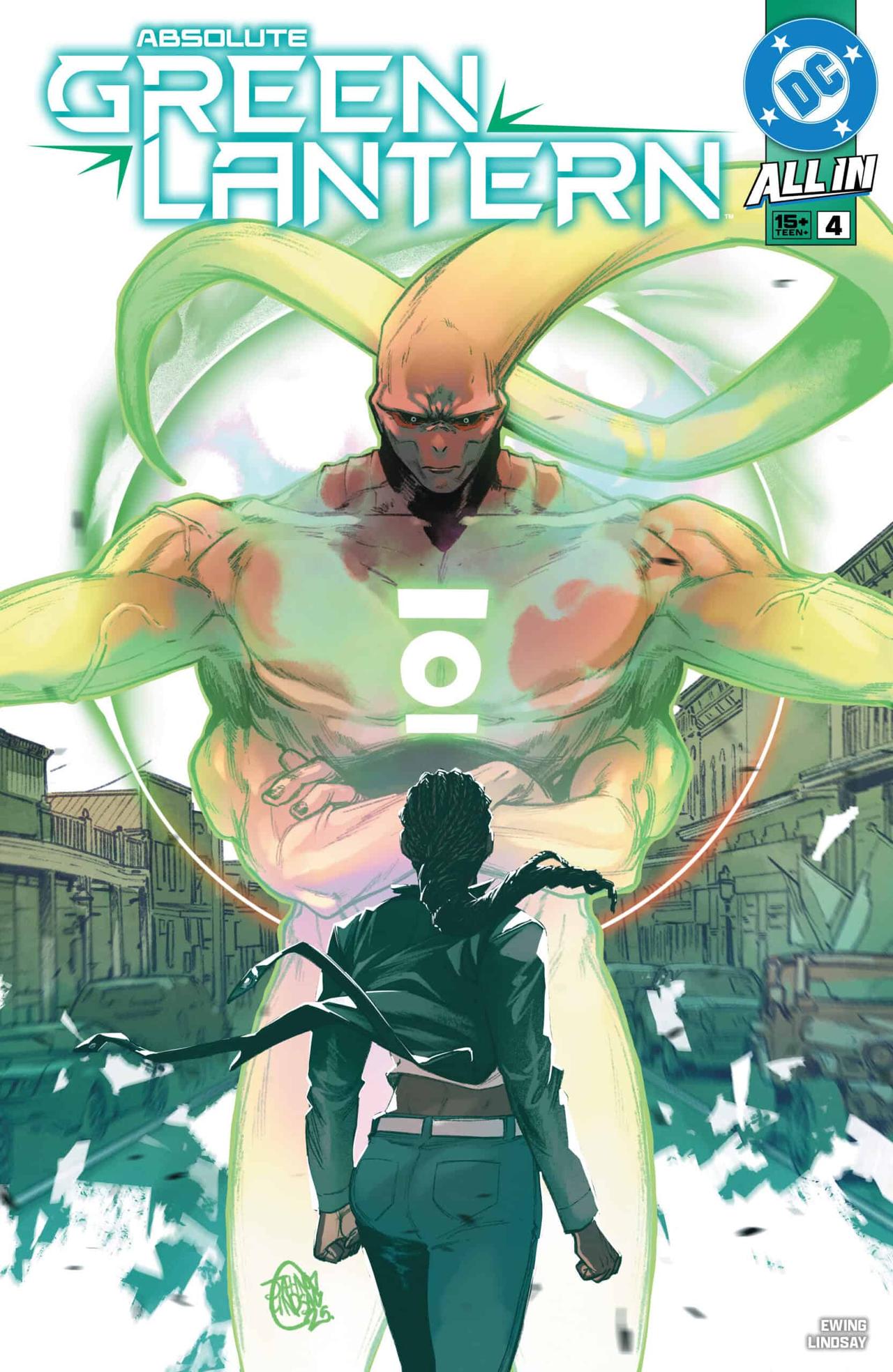 The cover of Absolute Green Lantern #4
