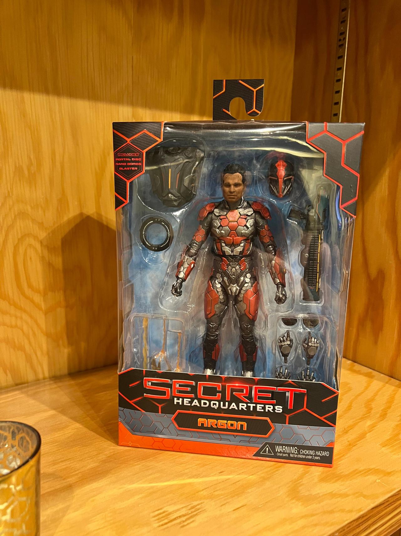 Secret Headquarters action figures