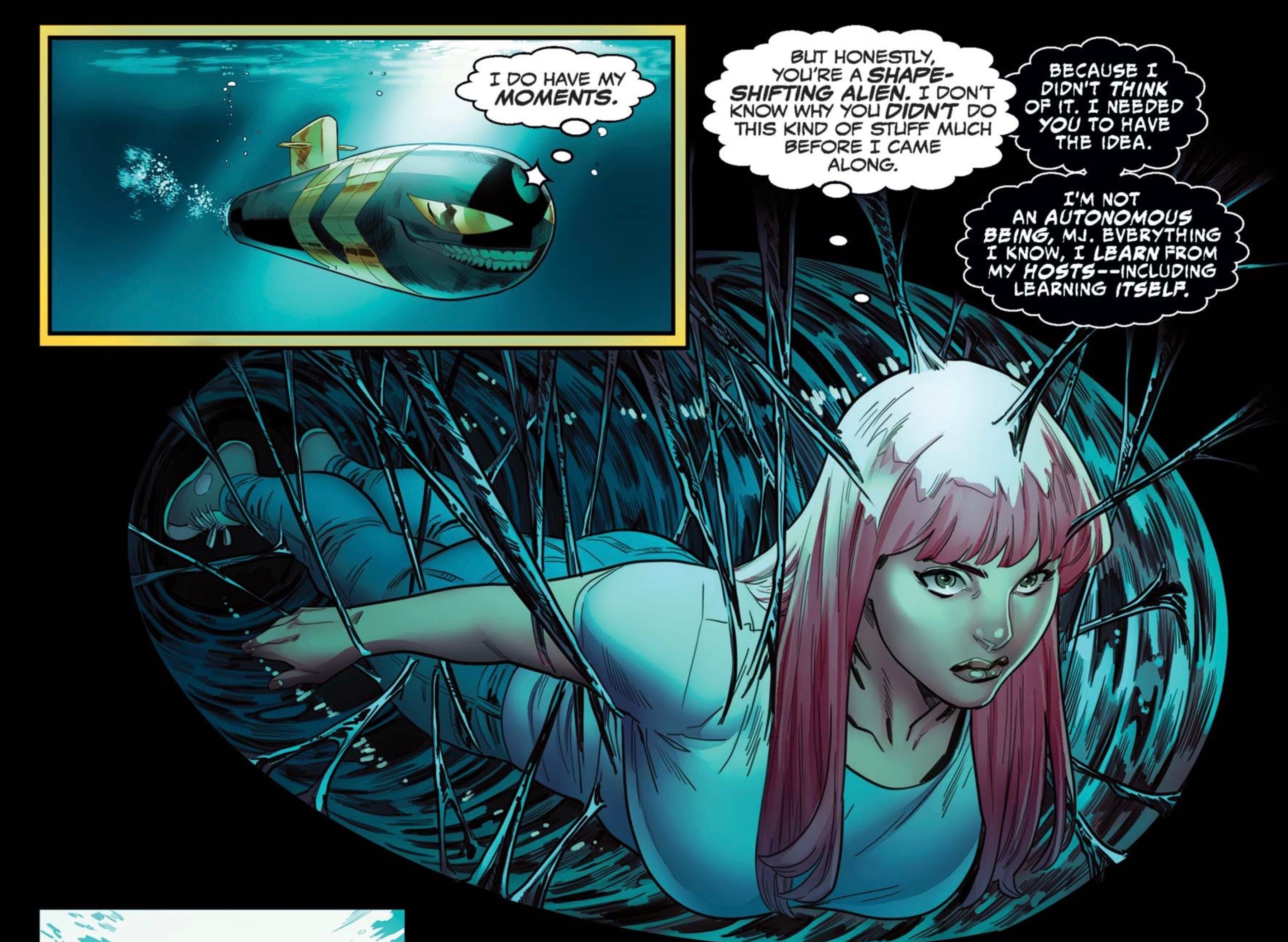 Panels from All-New Venom #8