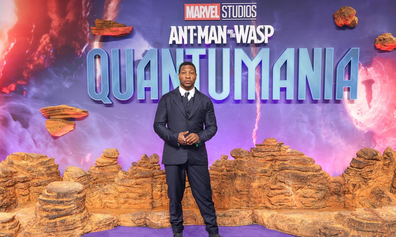 Jonathan Majors at the Ant-Man and the Wasp: Quantumania premiere