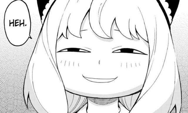 Anya Smug Face Spy X Family