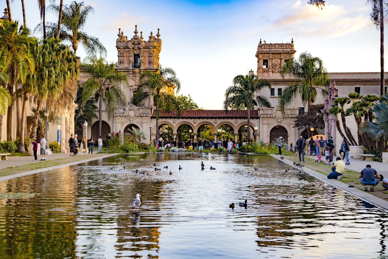 Iconic view from Lily Pond