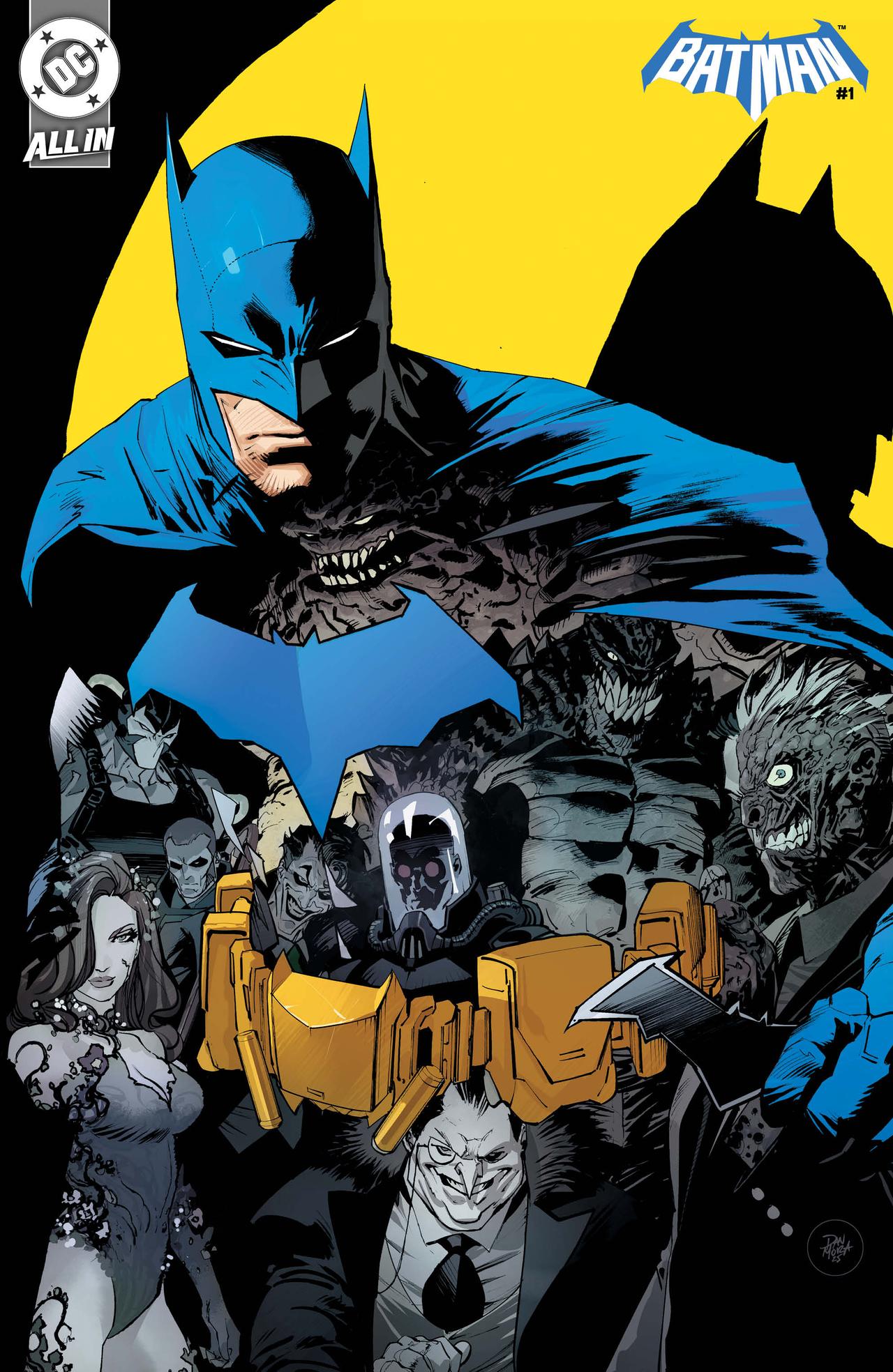 The new variant cover of Batman #1 by Dan Mora