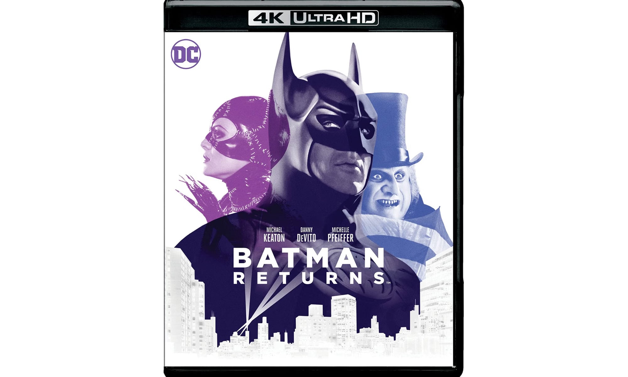 The physical media cover of Batman Returns