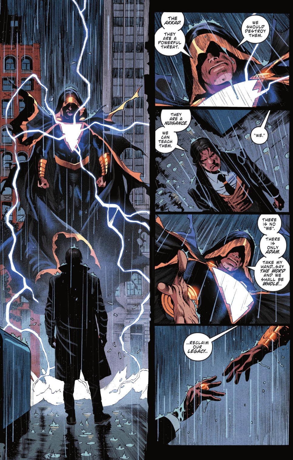 Theo separates from Black Adam