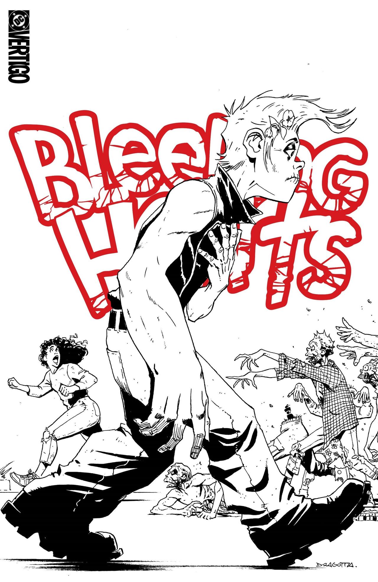 The Bleeding Hearts #1 2nd printing variant cover by Nick Dragotta 