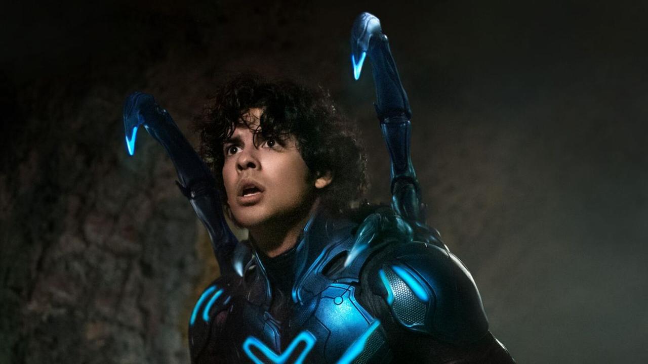 Jaime unmasks as Blue Beetle