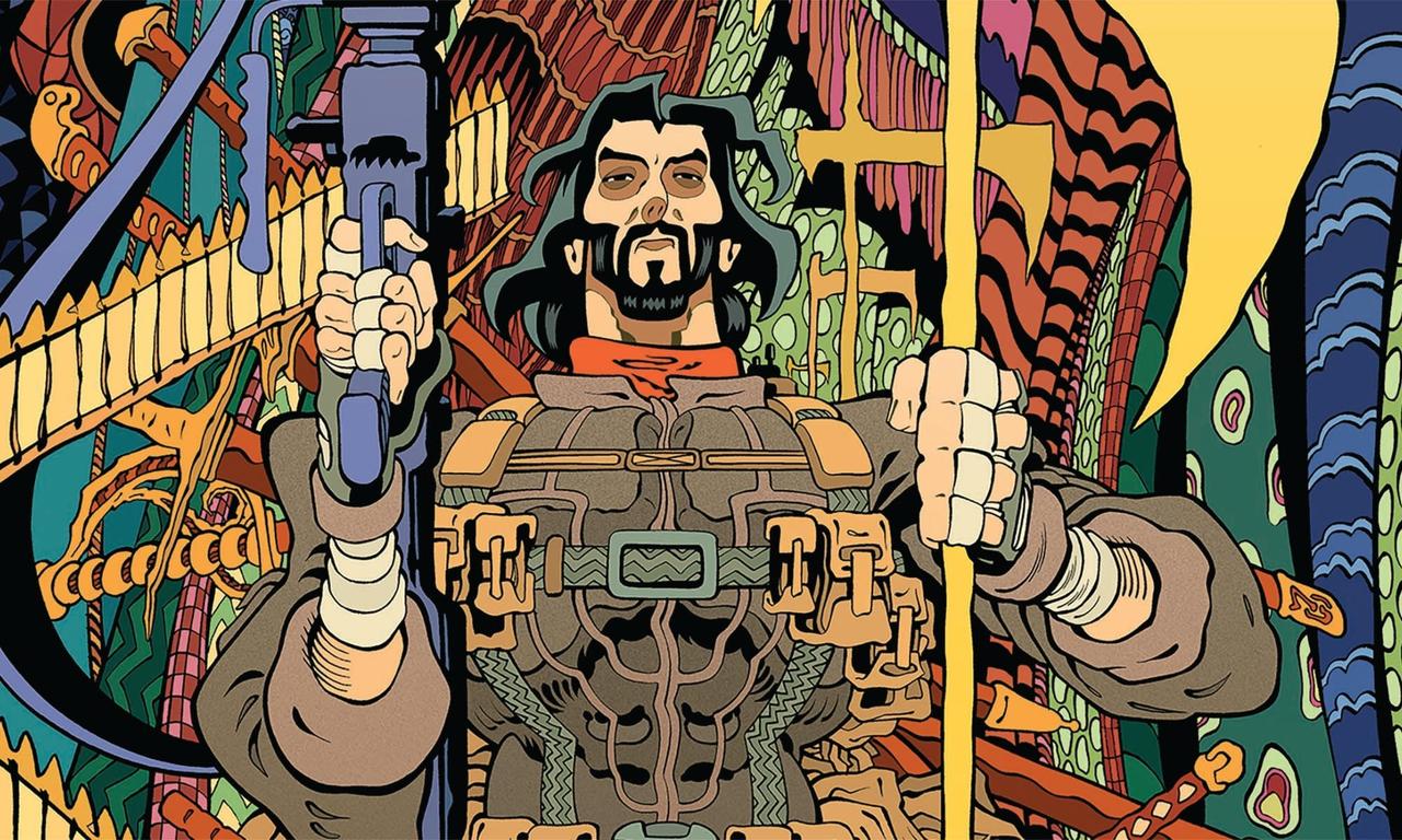 BRZRKR #1 variant cover by Tradd Moore