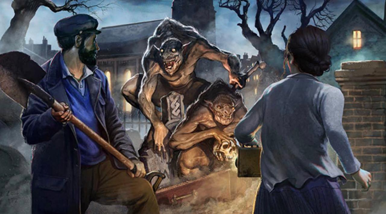 The cover for Call of Cthulhu Arkham