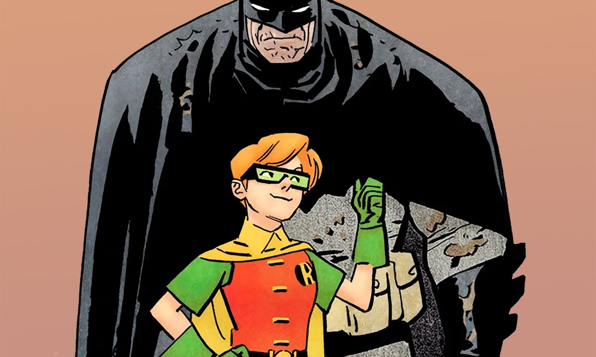 Batman and Carrie Kelly by Chris Samnee