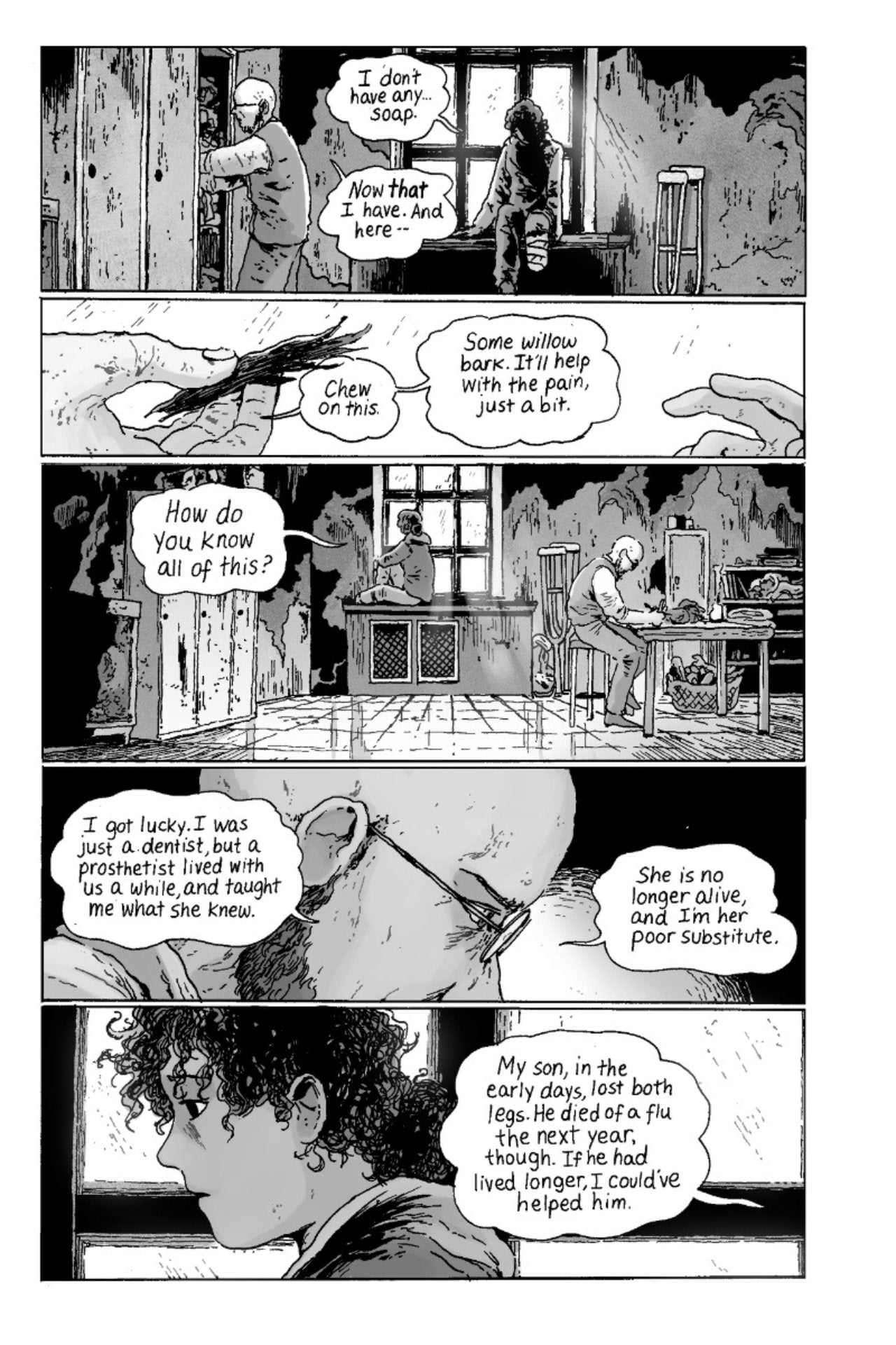 Clementine Book One page by Tillie Walden