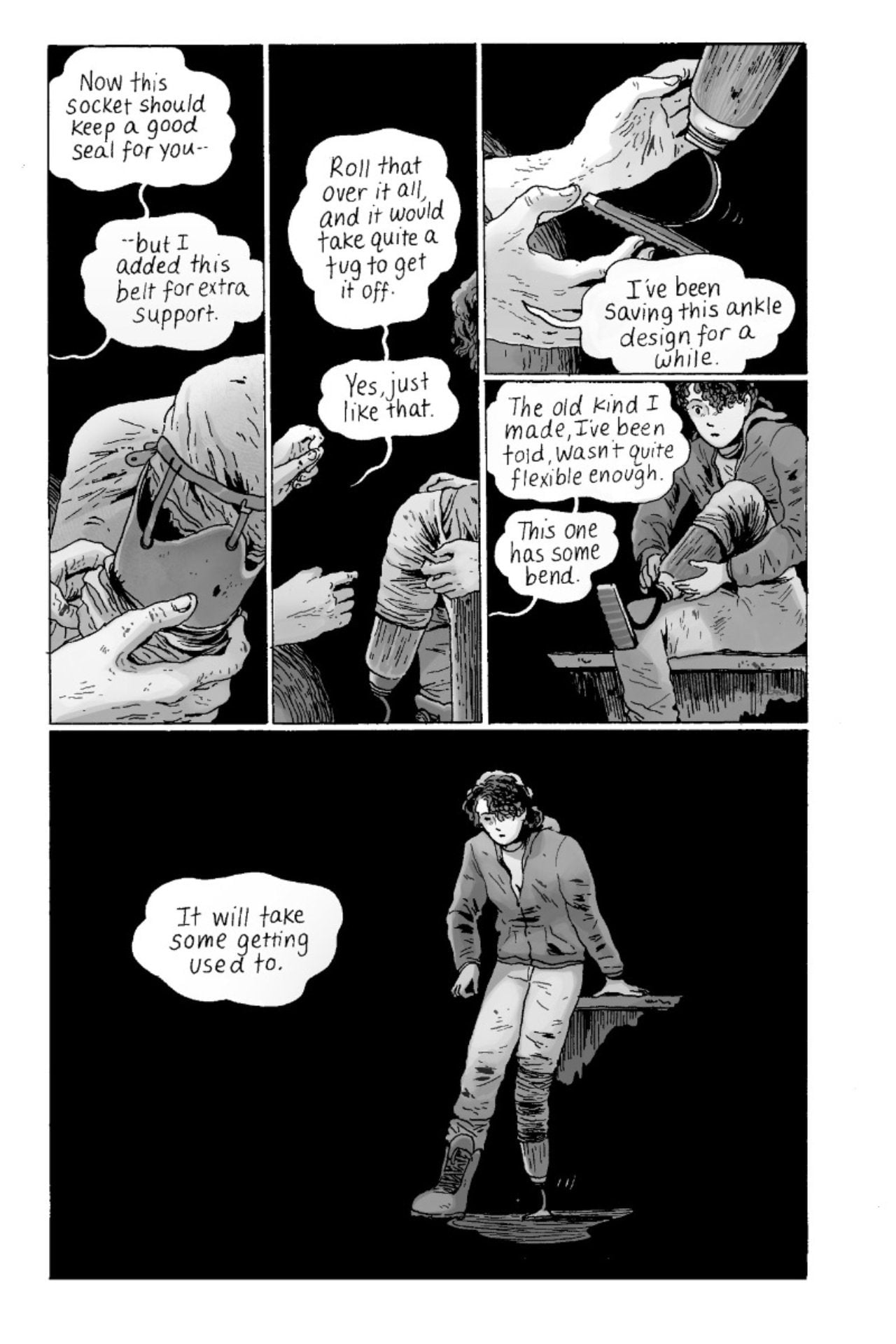 Clementine Book One page by Tillie Walden