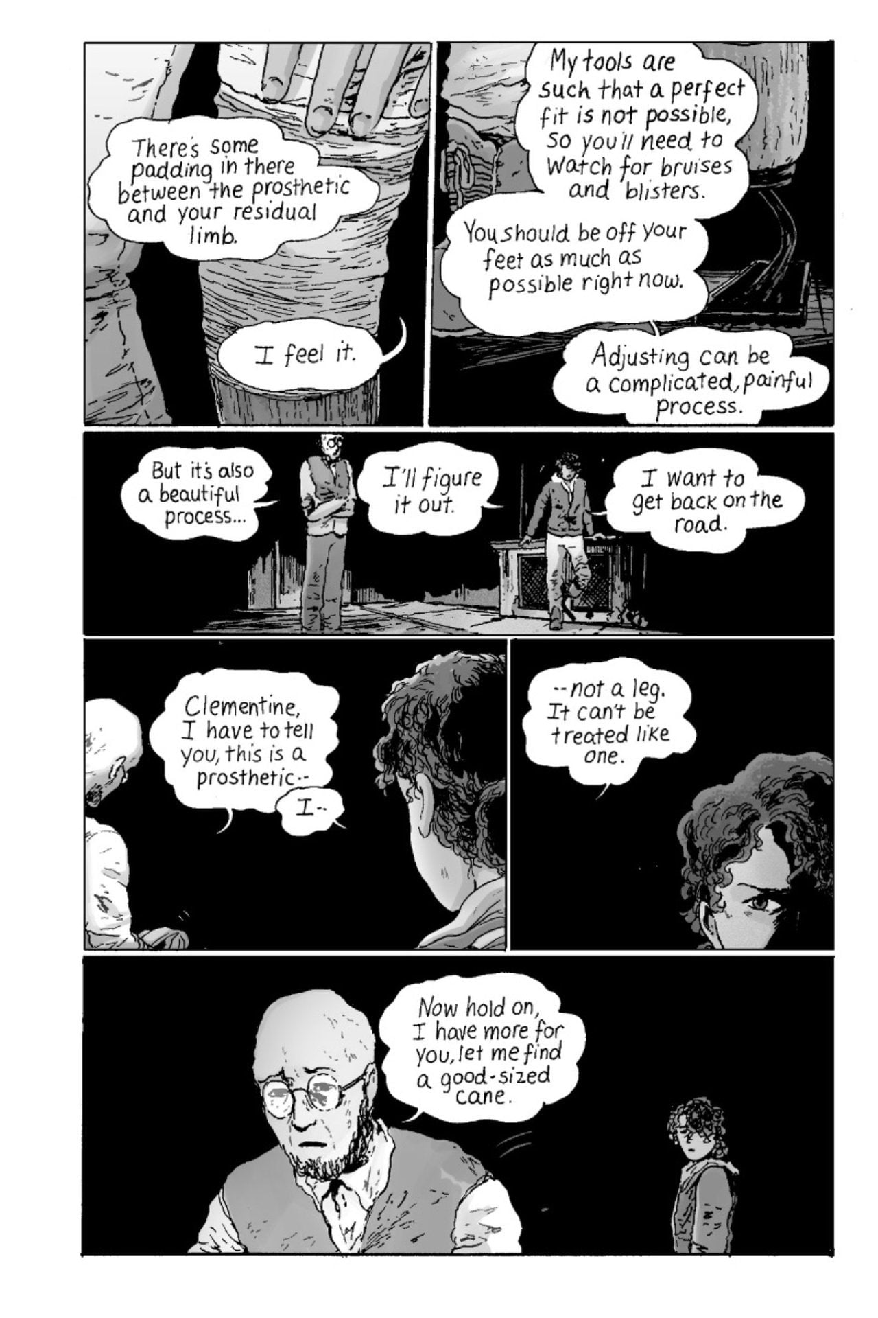 Clementine Book One page by Tillie Walden