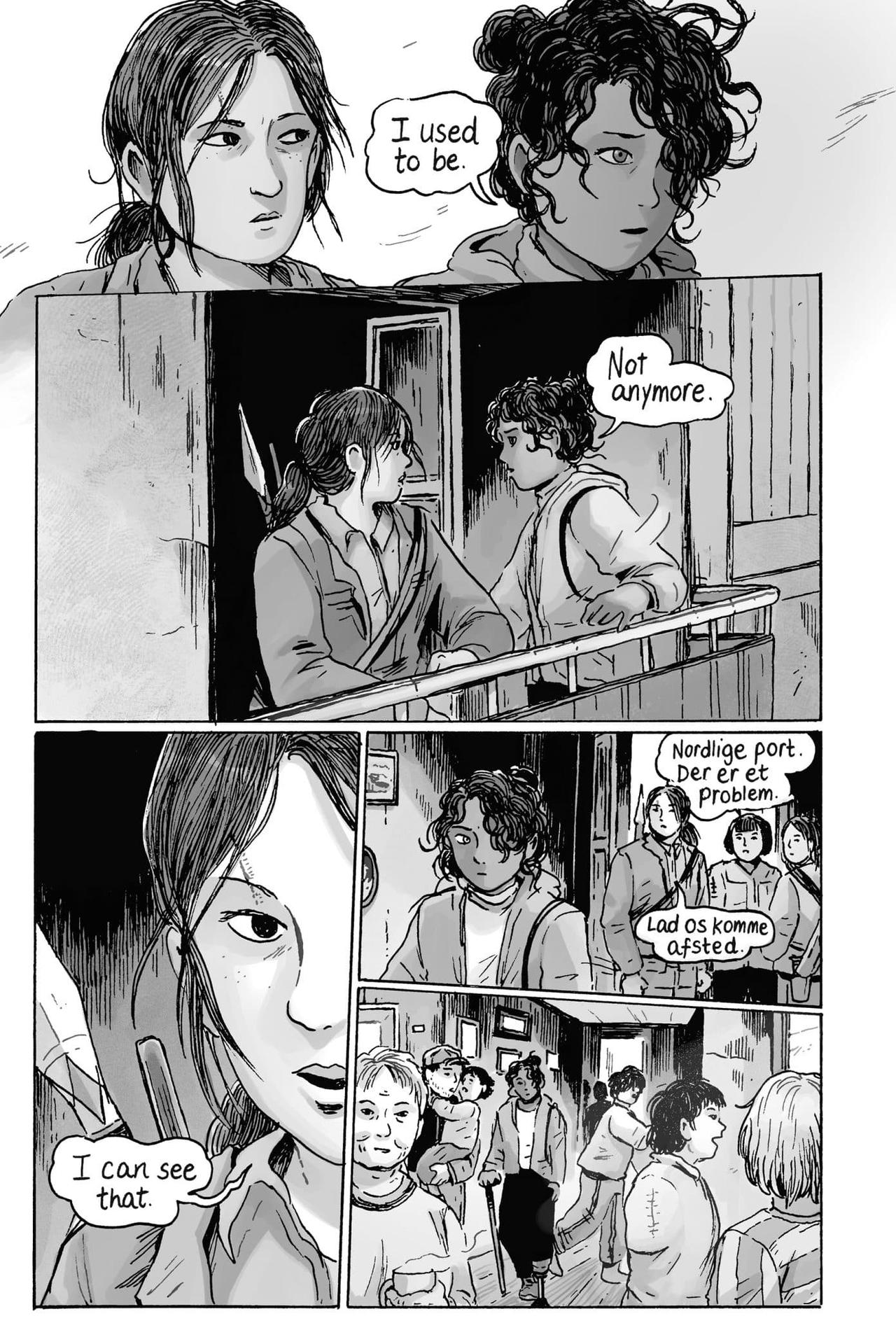 A page from Clementine Book 3 by Tillie Walden
