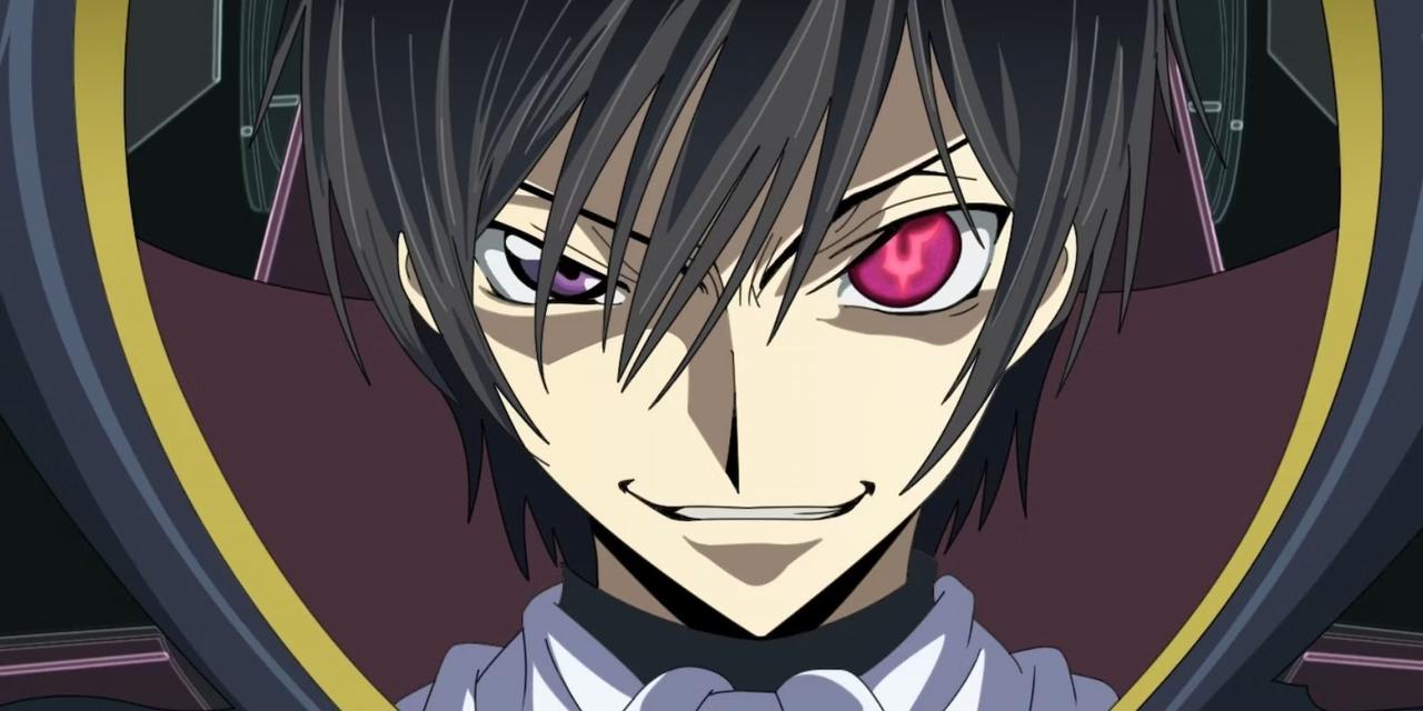 Code Geass Lelouch using his Geass