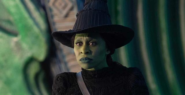 An image of Cynthia Erivo as Elphaba in Wicked
