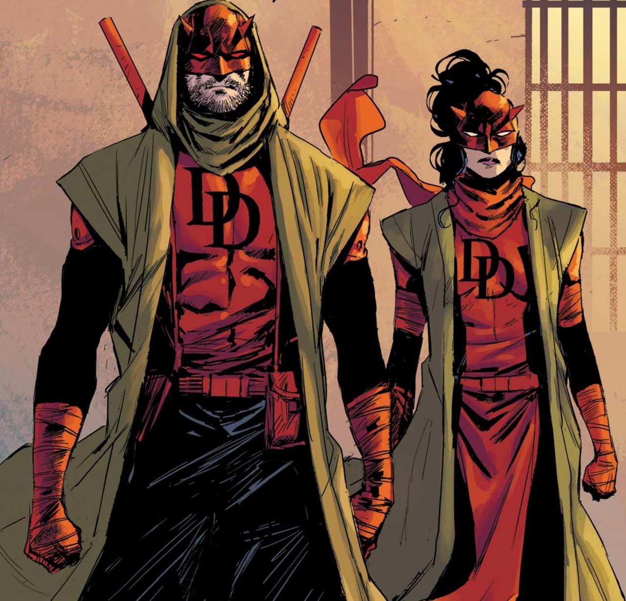 A panel from Daredevil #4 (2022)