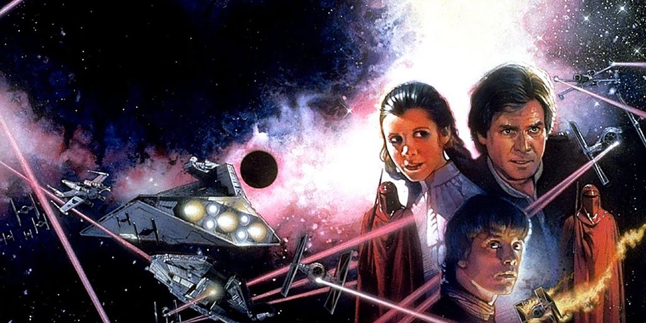 Star Wars painting by Drew Struzan