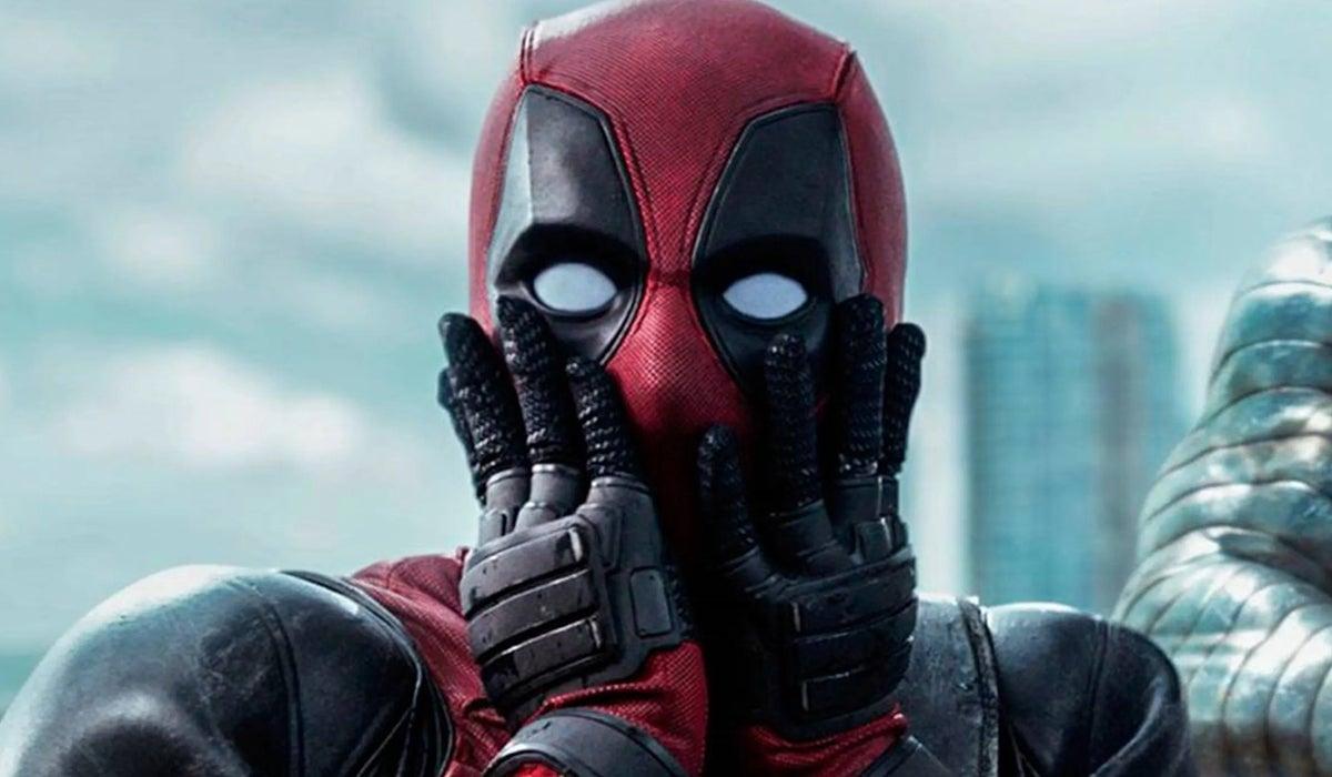 Deadpool acting surprised