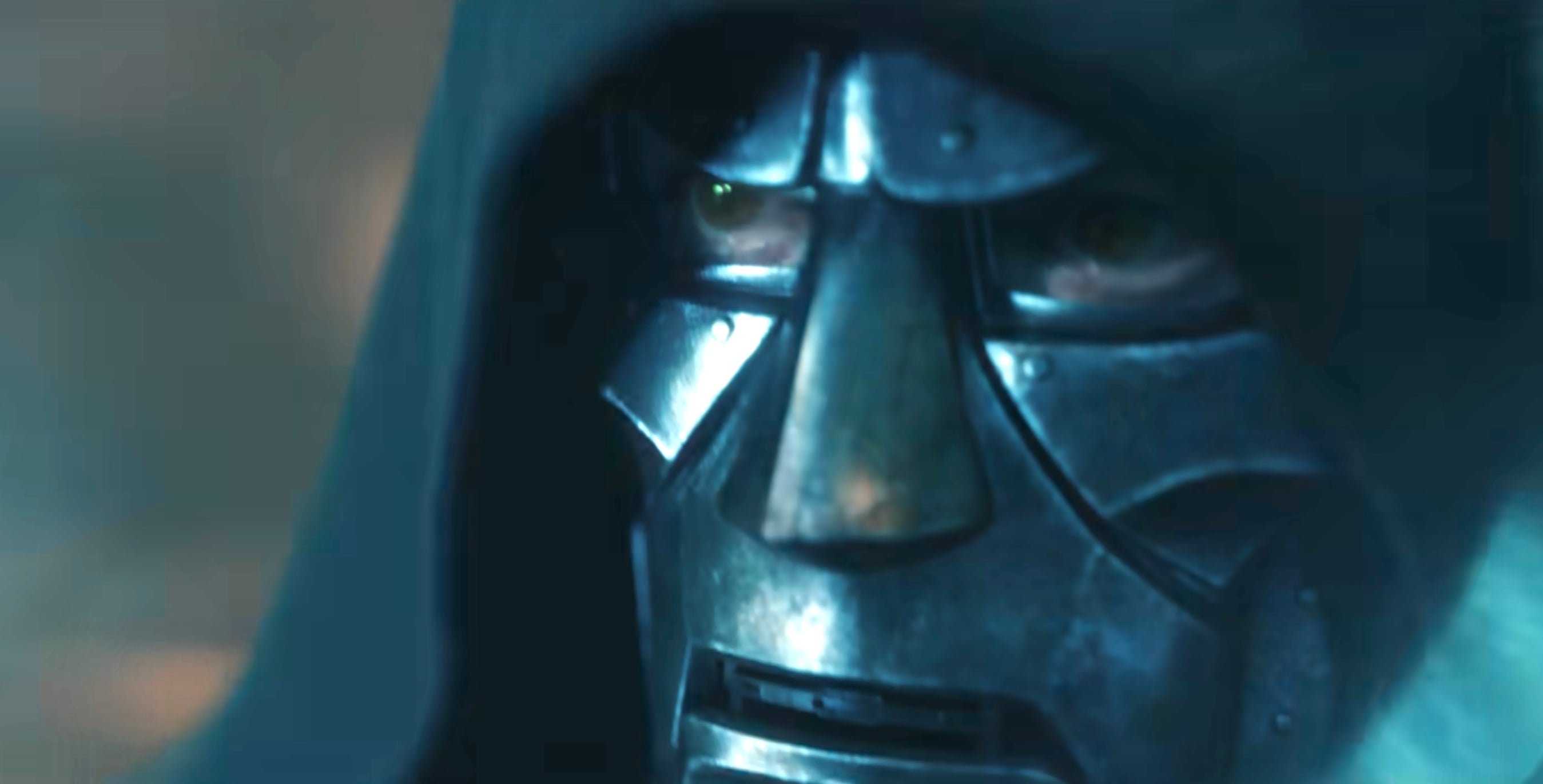 An image of Robert Downey Jr. as Doctor Doom in Avengers: Doomsday