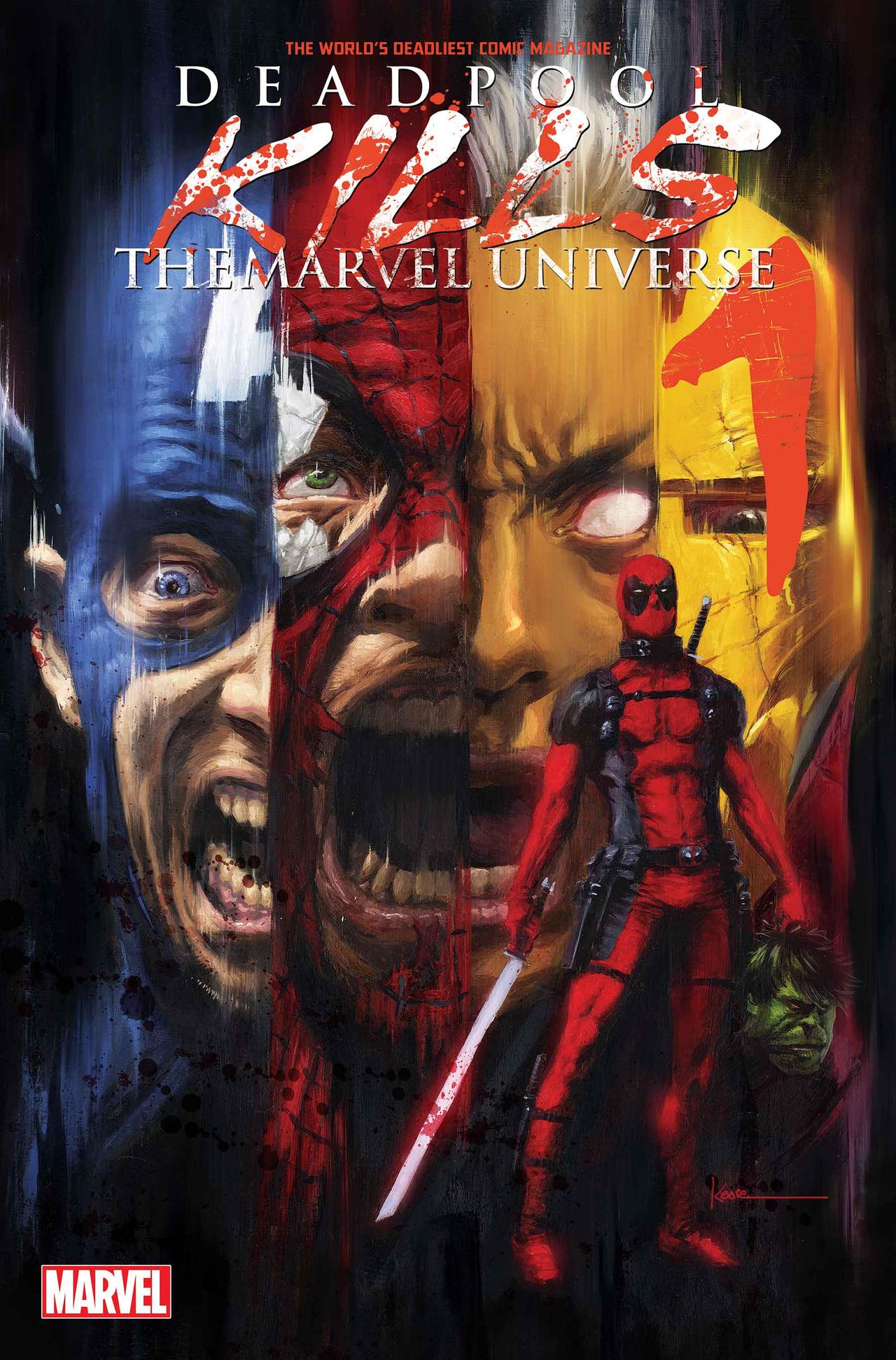 Deadpool Kills the Marvel Universe #1 Facsimile