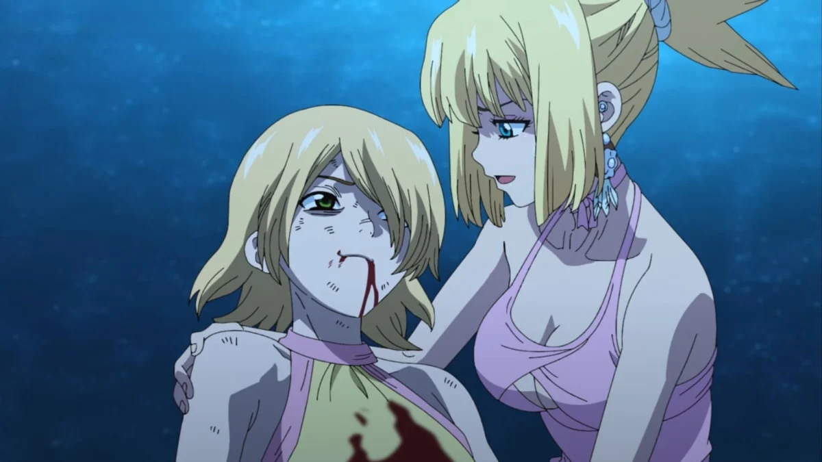 Kohaku holds Ginro