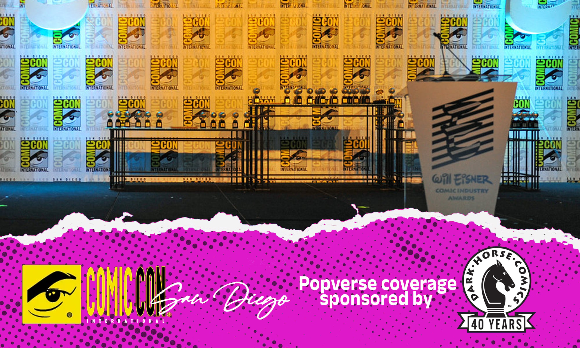 Eisner Awards stage