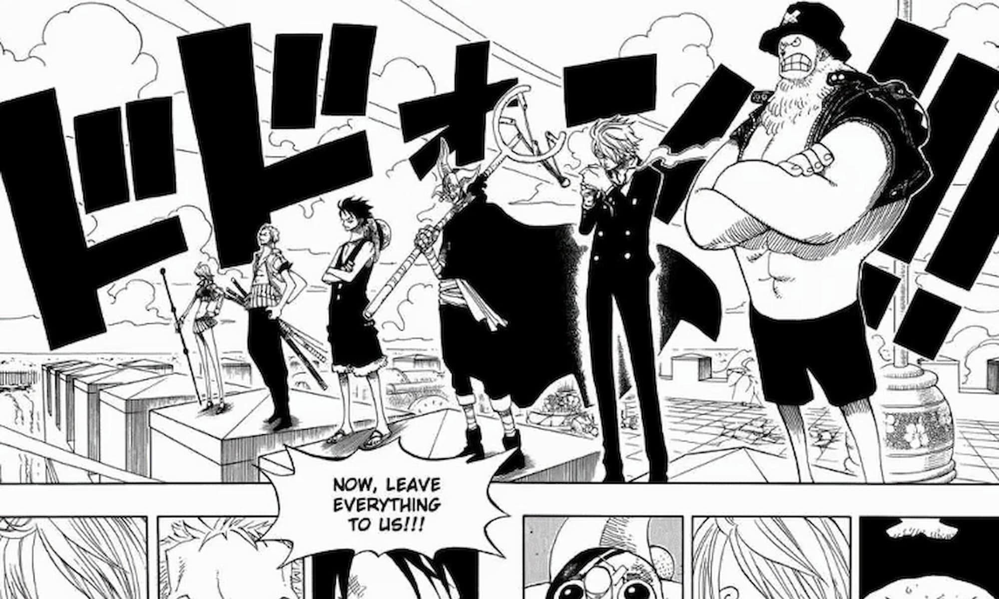 Enies Lobby One Piece Arc Manga