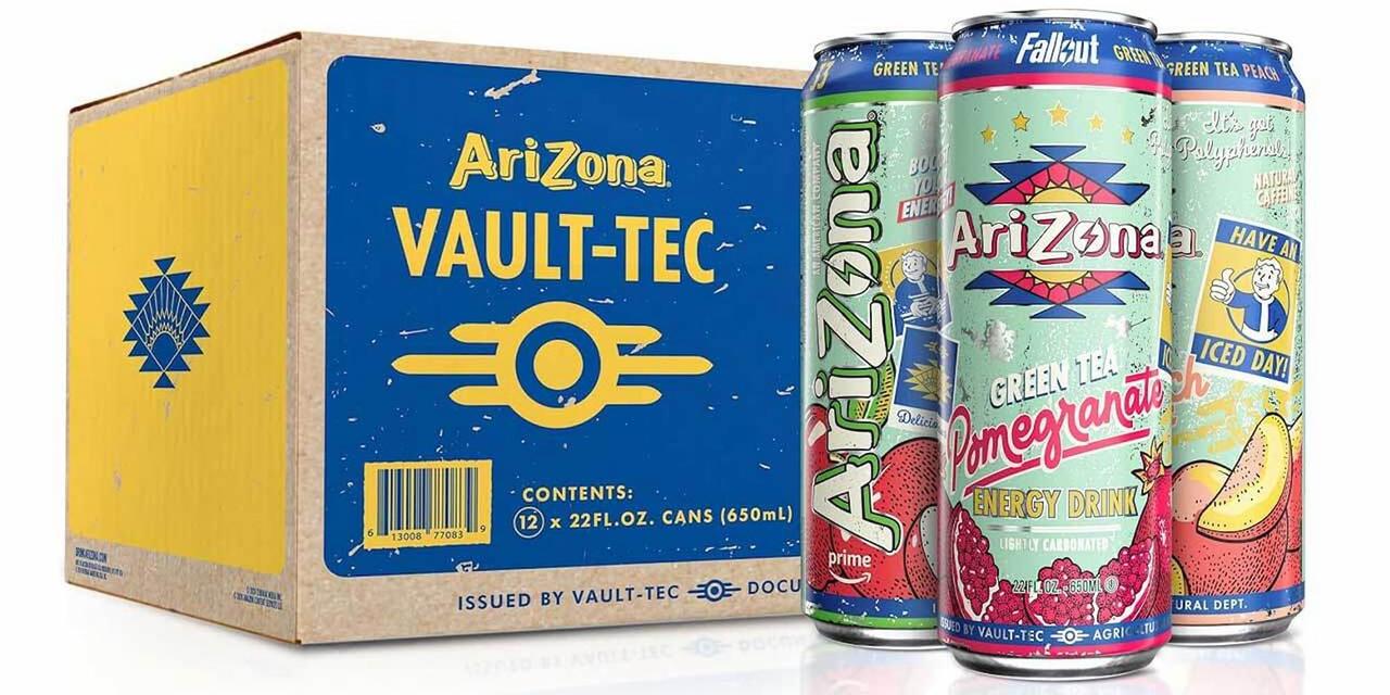 Fallout x Arizona ice tea collaboration