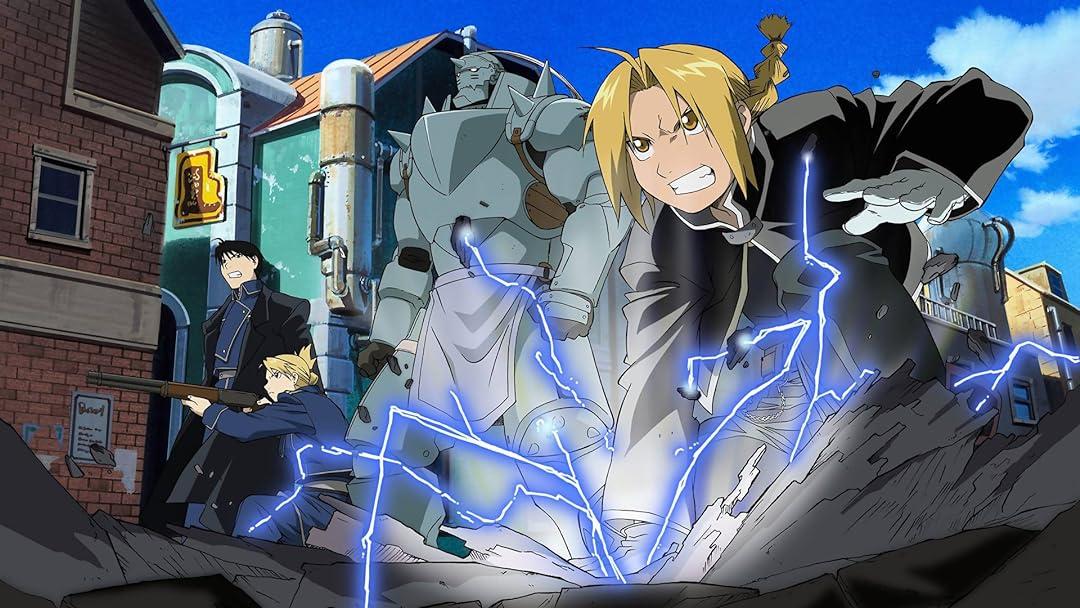 A still from the Fullmetal Alchemist anime