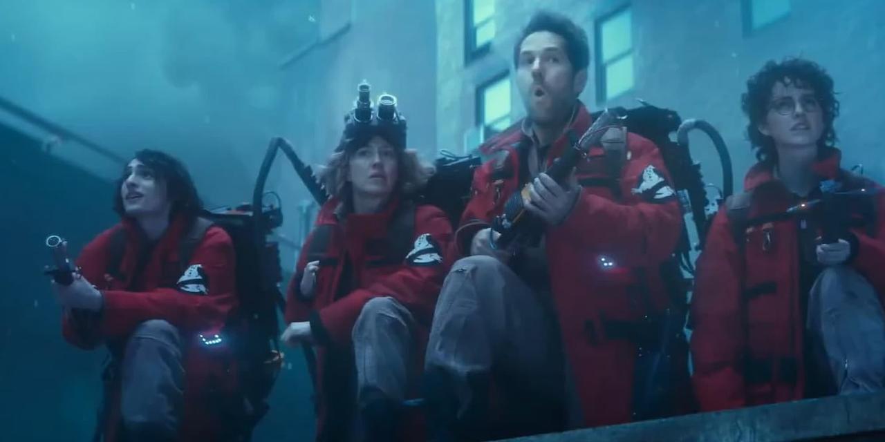 Ghostbusters Frozen Empire trailer screenshot