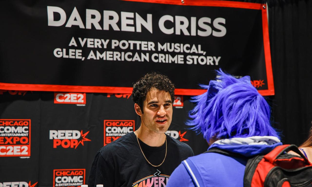 Darren Criss at C2E2