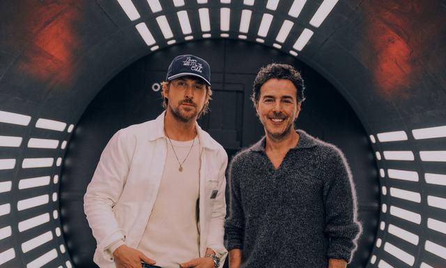 Ryan Gosling and Shawn Levy at Star Wars Celebration 2025