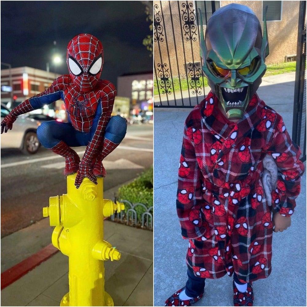 Green Goblin cosplay from Spider-Man: No Way Home