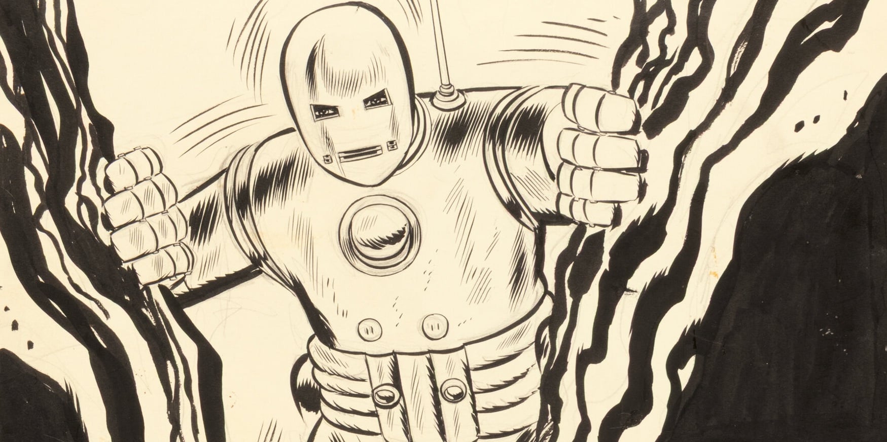 Tales of Suspense #39 original art excerpt