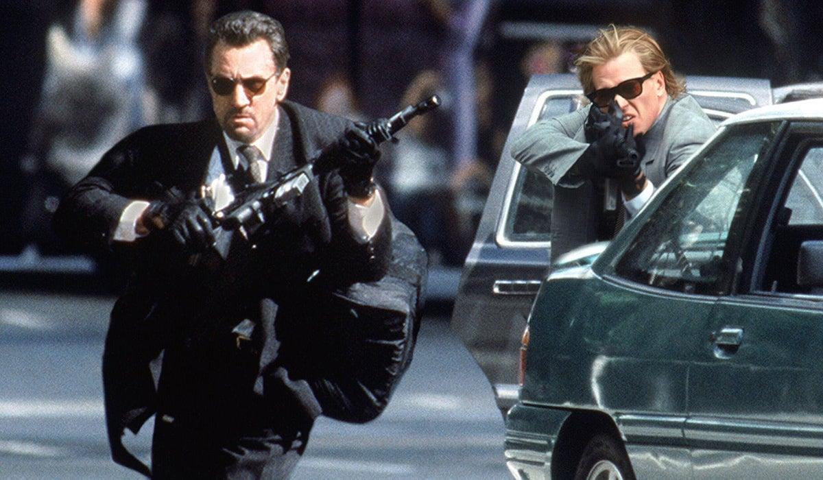 Robert De Niro and Val Kilmer in Heat