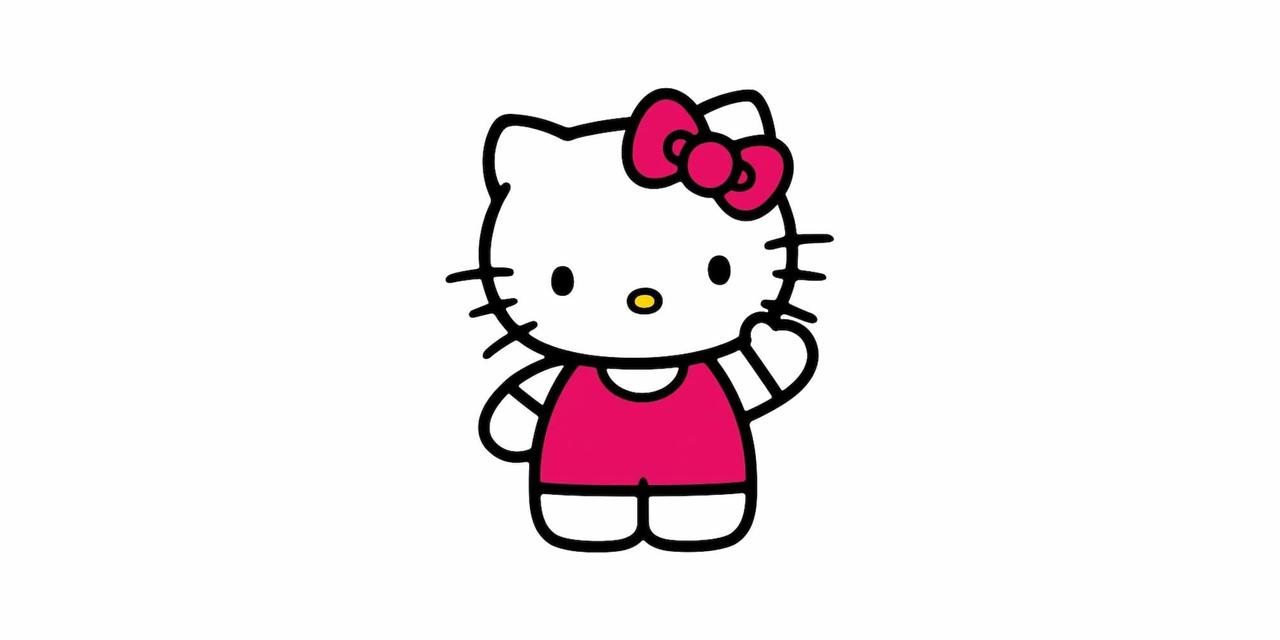 Hello Kitty waving