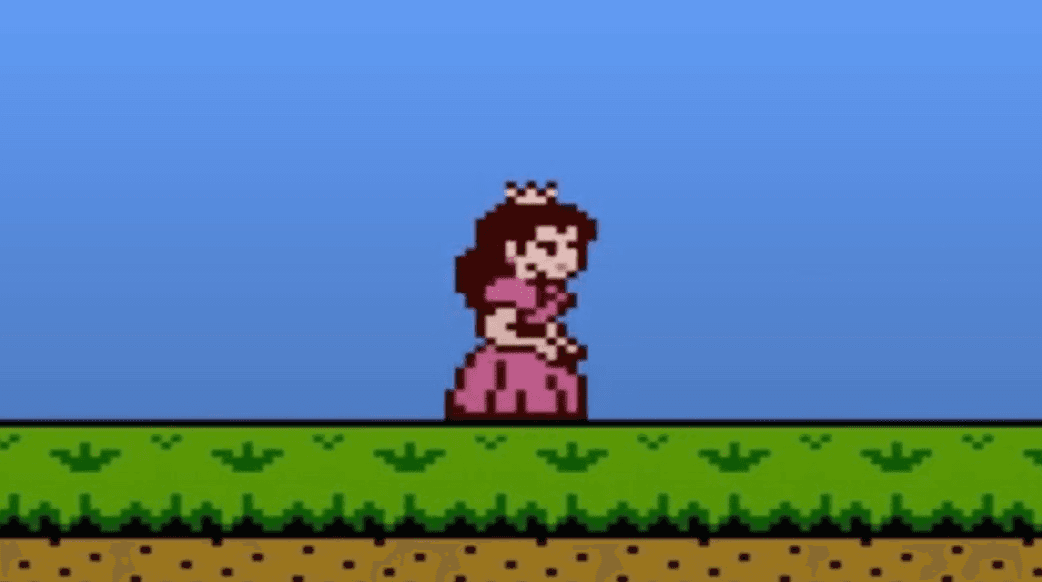 Image of Peach in Super Mario Bros 2