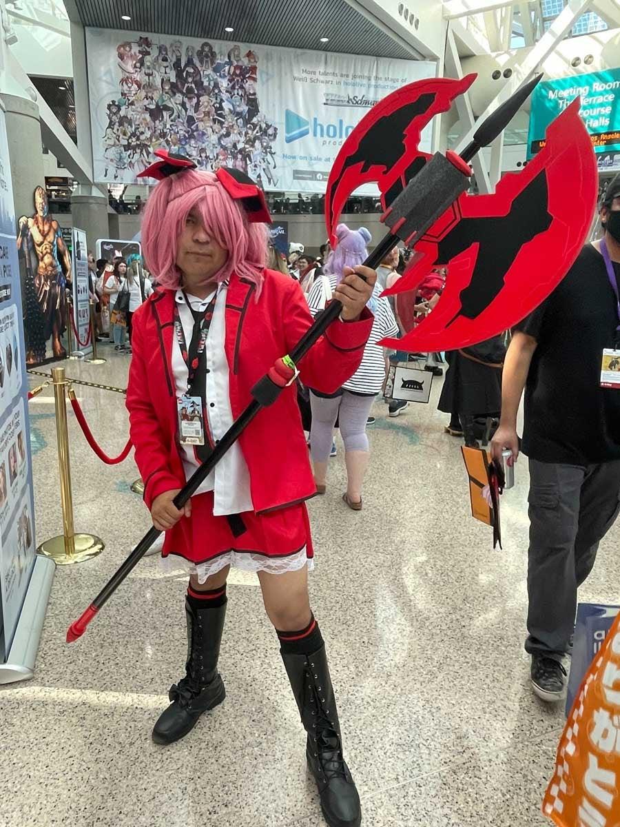 Anime Expo 2023 cosplay monday AM