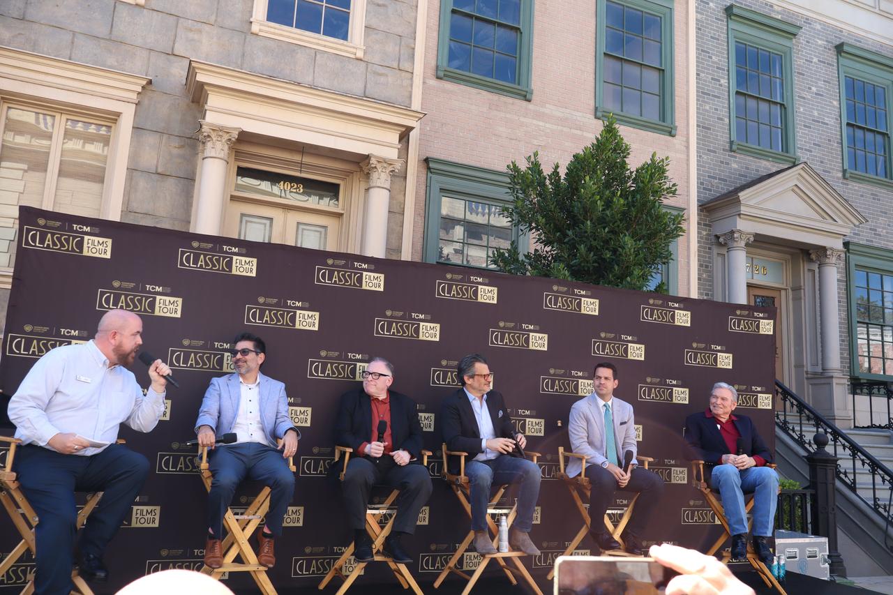 Photograph of speakers at TCM event