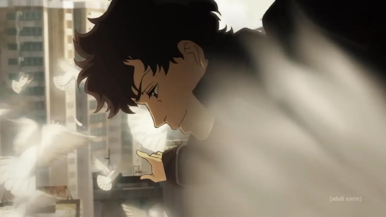 A still from the Lazarus anime trailer