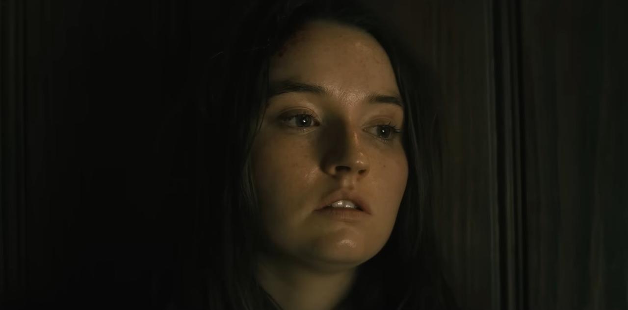 A still of Kaitlyn Dever in No One Will Save You