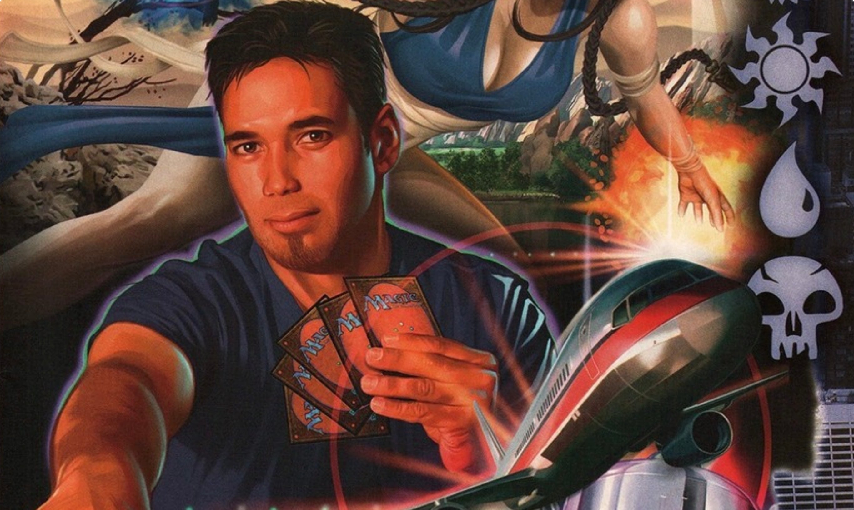 An image of the 2005 Magic: The Gathering Pro Tour poster